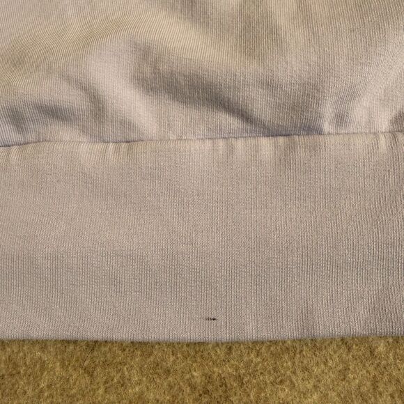 Pact Lavender Back Cutout Organic Cotton Sweatshirt Women’s XL Cozy Sustainable - Picture 8 of 8